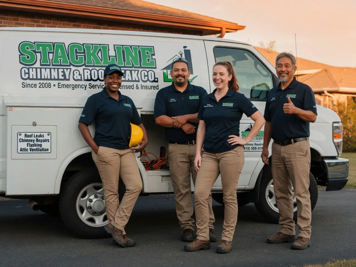 Chimney flashing repair company in Garrison, MN
